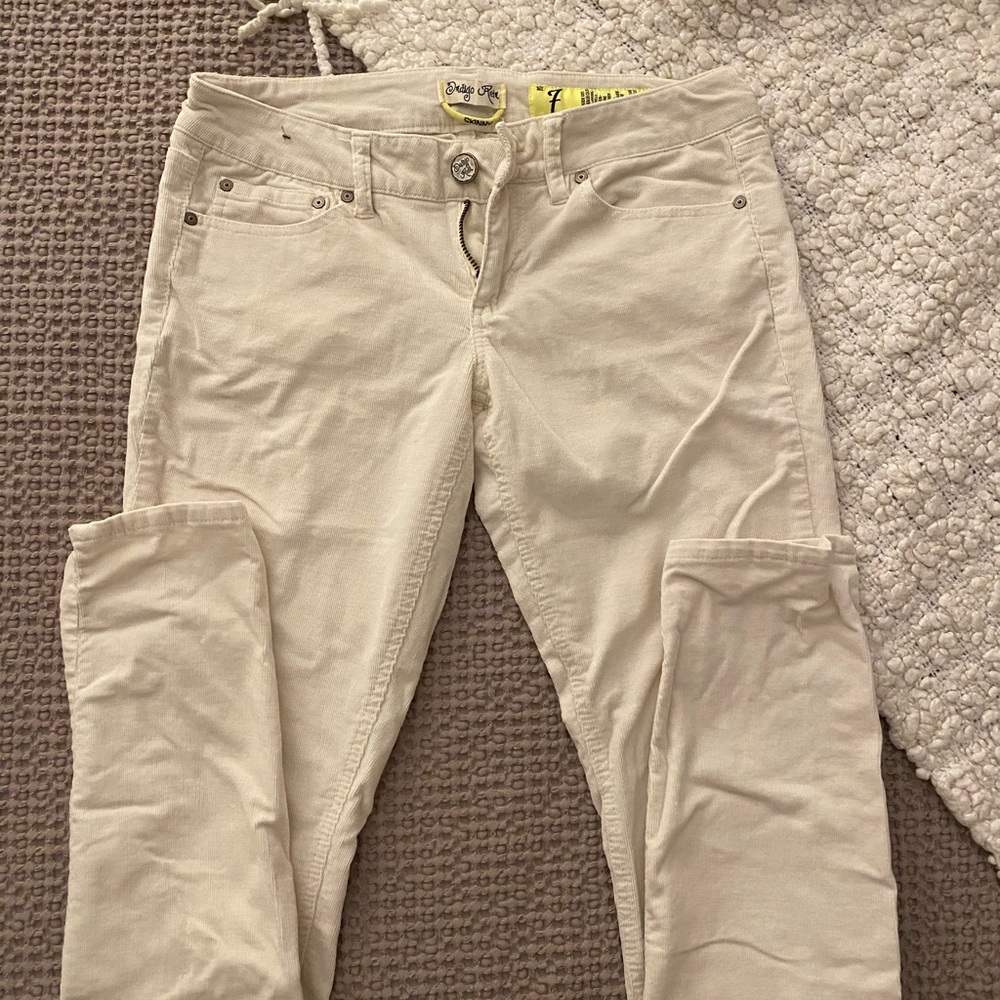 Corduroy woman pants